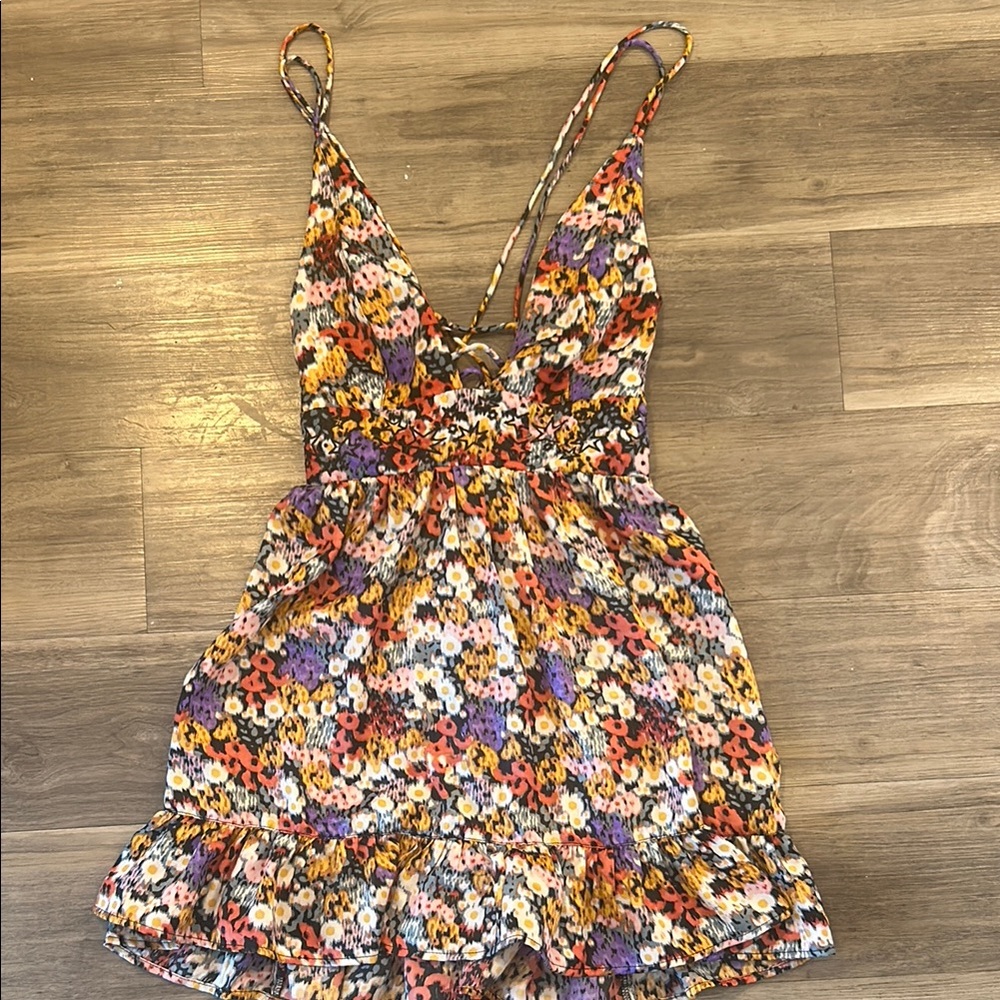 Urban Outfitters Floral Multicolor Dress